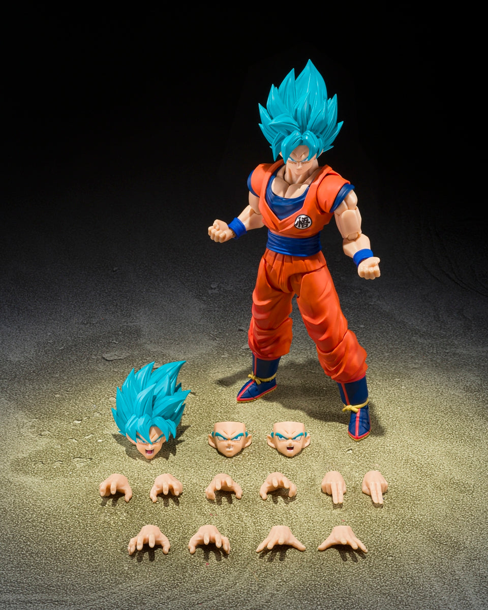 S.H.Figuarts Super Saiyan God Super Saiyan Son Goku (Blue Power Transcending Limits)