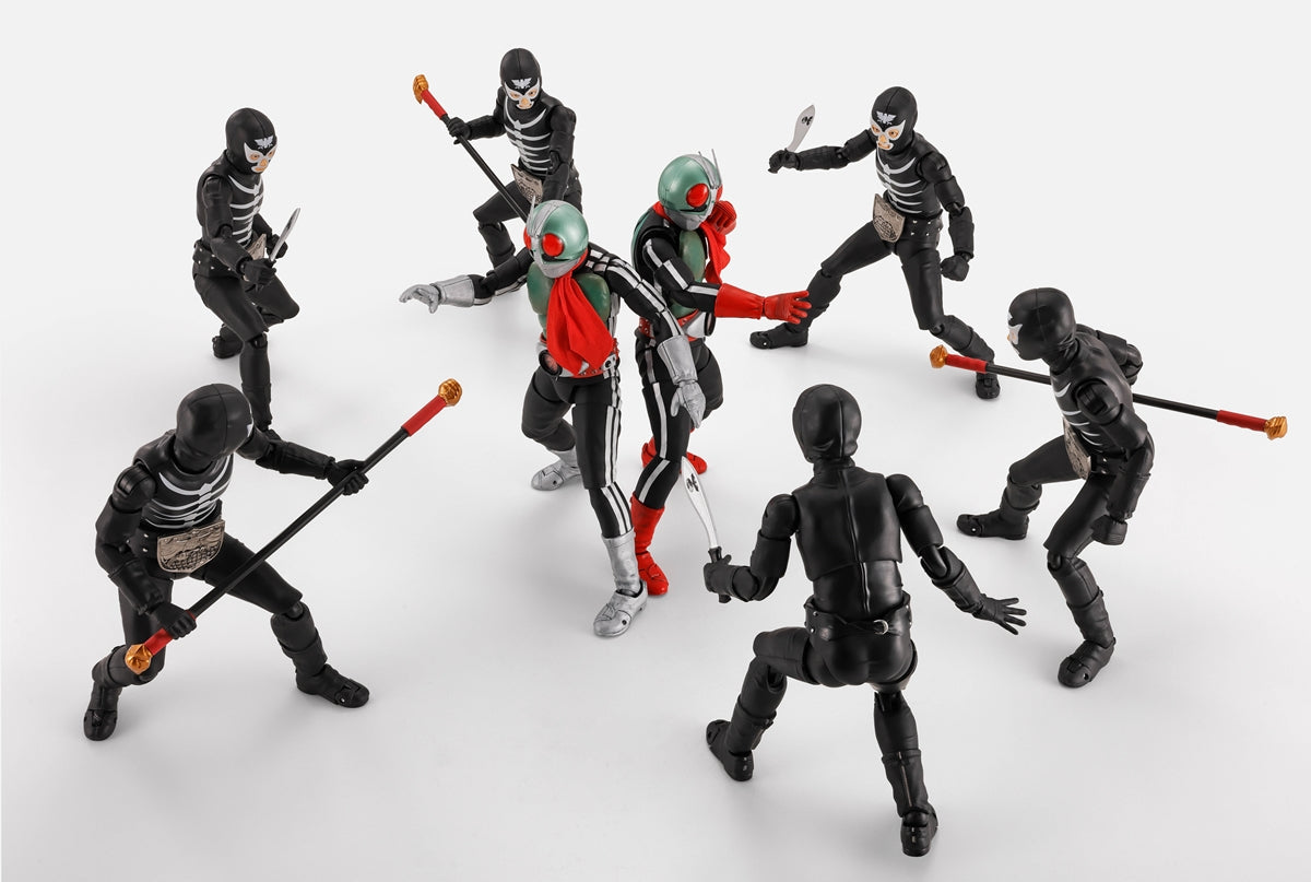 S.H.Figuarts Shocker Combatman Evil Showa Kaijin Edition (Re-Run)