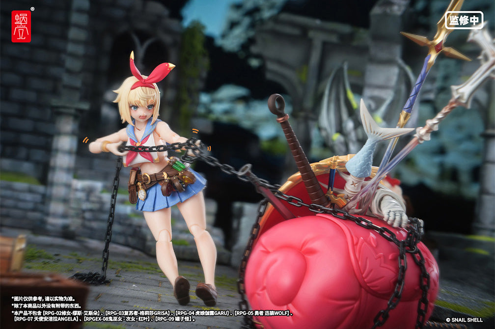 RPGEX-06 Adventurer Snail 1/12 Action Figure