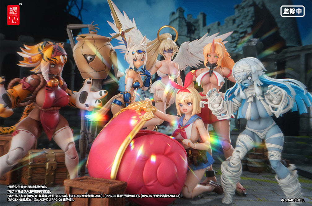 RPGEX-06 Adventurer Snail 1/12 Action Figure