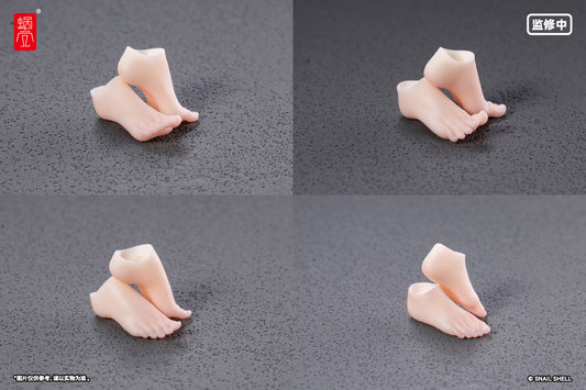 Option Foot Parts Set for RPGEX-06 Adventurer Snail 1/12 Action Figure