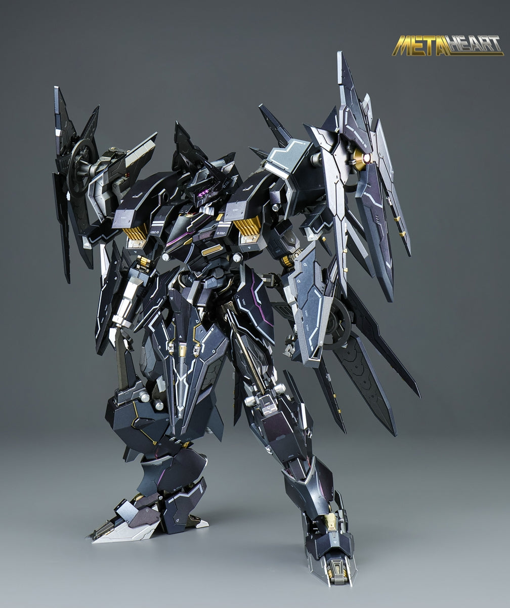 Iron Saga Metal Hearts Series Schwarzritter 1/72 Scale Alloy Action Figure
