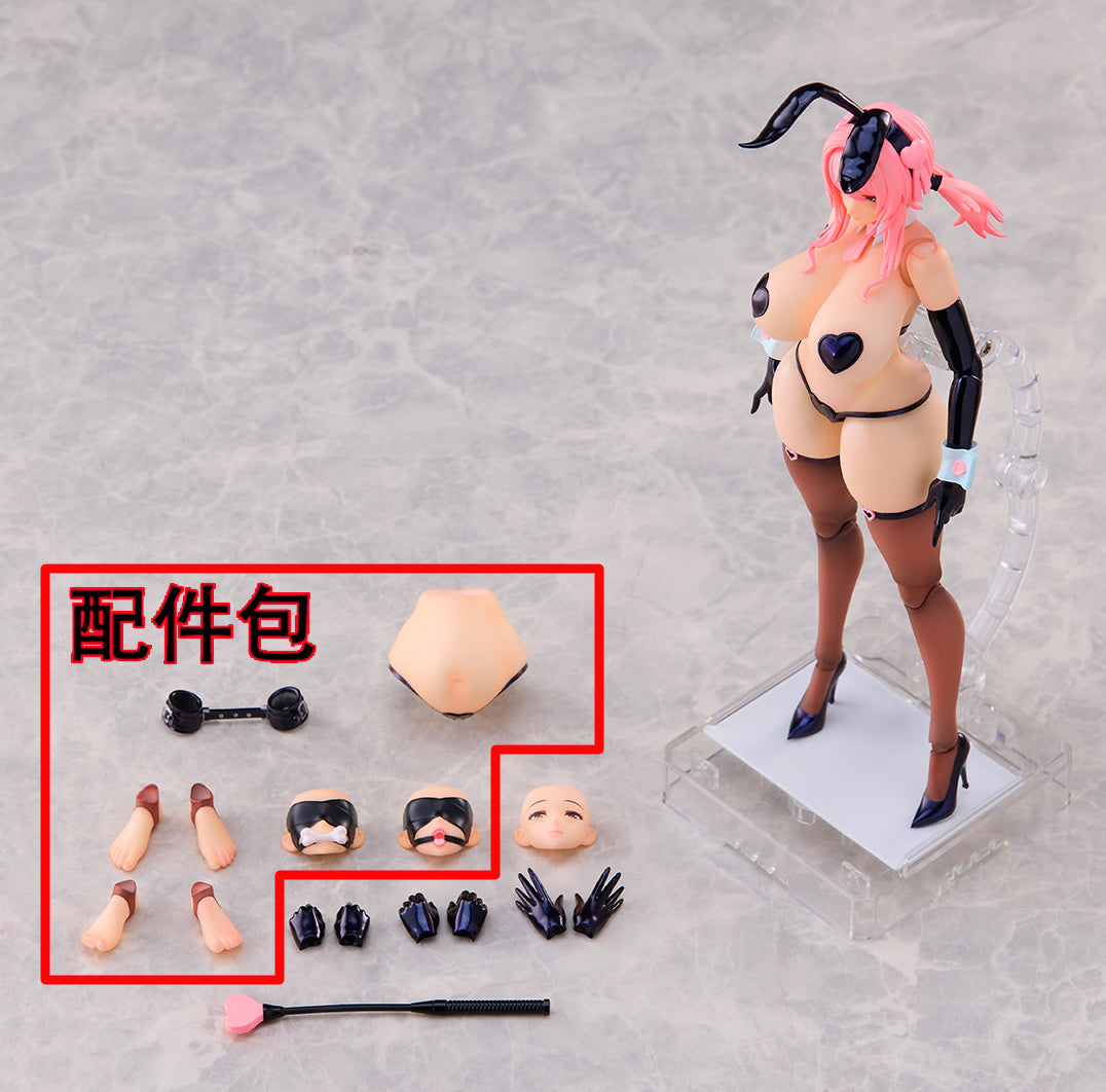 Reverse Bunny Girl Nicole 1/12 Action Figure Option Parts Set