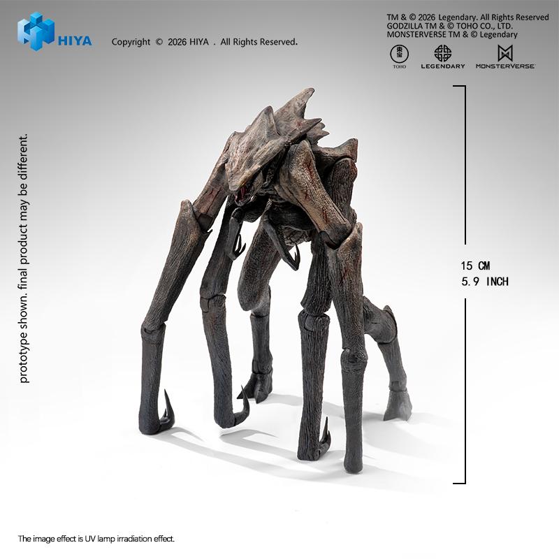 HIYA Exquisite Basic Series Godzilla King of the Monsters Muto Action Figure