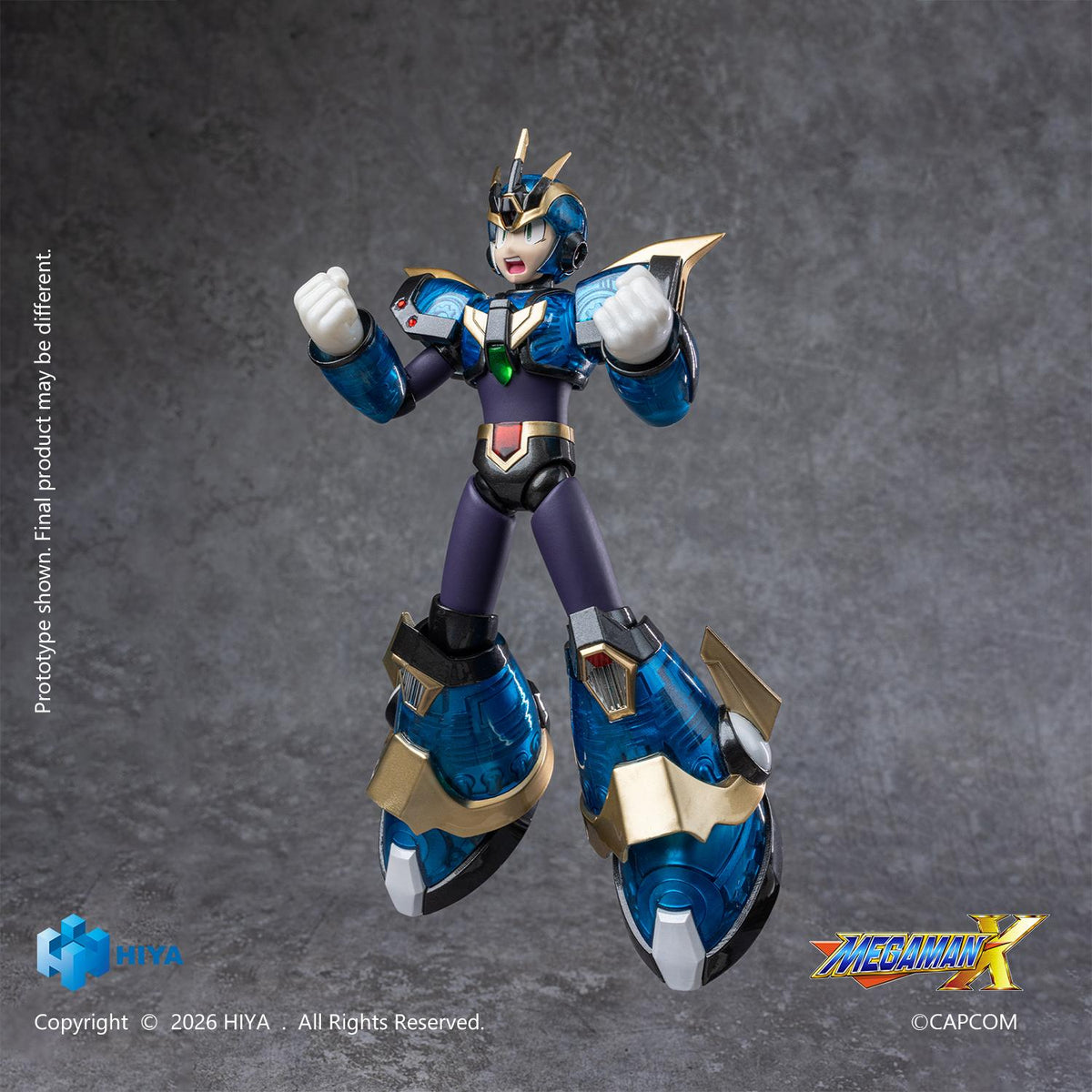 HIYA Exquisite Basic Series Mega Man X series X Ultimate Armor Version Action Figure