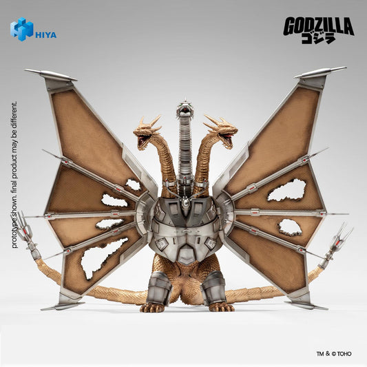 HIYA Exquisite Basic Series Godzilla vs. King Ghidorah Battle Damaged Mecha King Ghidorah Battle Damaged Action Figure
