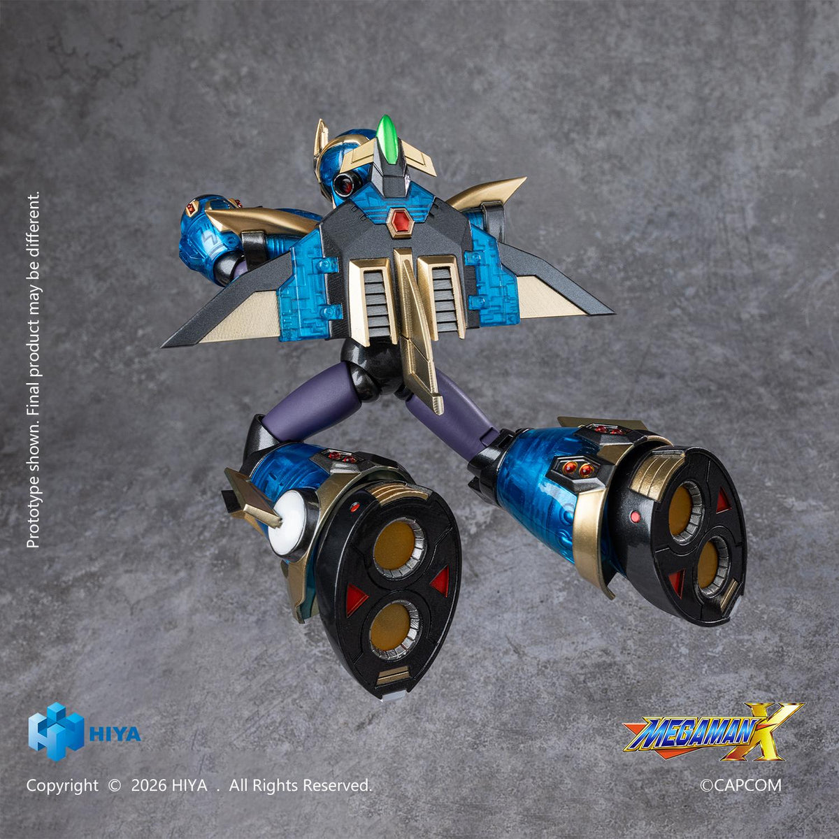 HIYA Exquisite Basic Series Mega Man X series X Ultimate Armor Version Action Figure