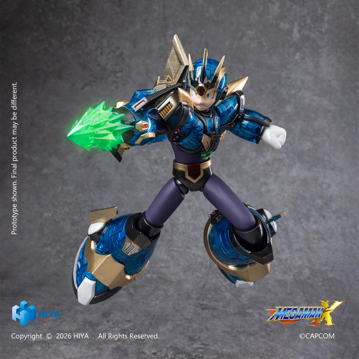 HIYA Exquisite Basic Series Mega Man X series X Ultimate Armor Version Action Figure