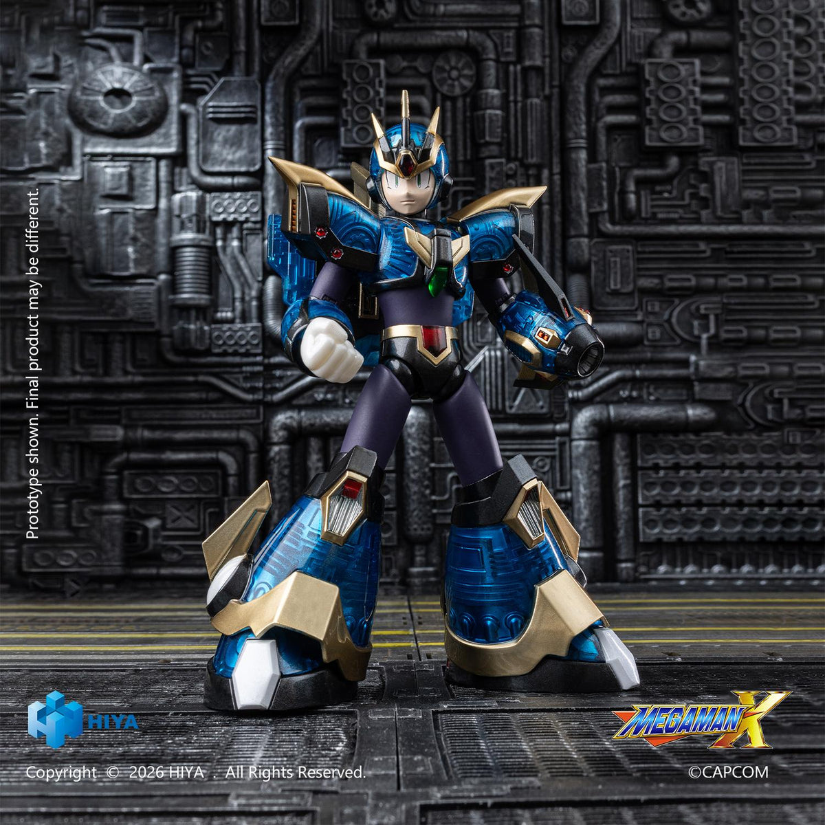 HIYA Exquisite Basic Series Mega Man X series X Ultimate Armor Version Action Figure