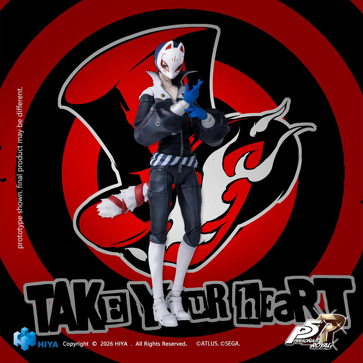 HIYA Exquisite Basic Series Persona 5 Royal Fox 1/12 Action Figure