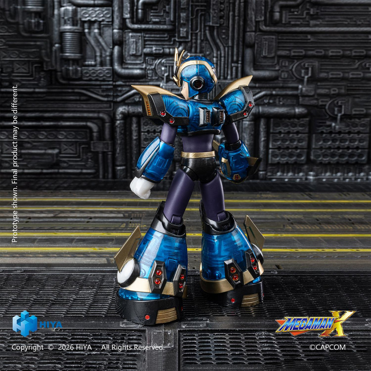 HIYA Exquisite Basic Series Mega Man X series X Ultimate Armor Version Action Figure
