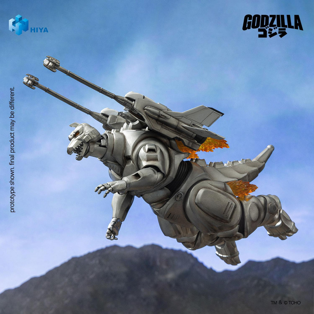 HIYA Exquisite Basic Series Godzilla vs. Mechagodzilla 1993 Super Mechagodzilla Action Figure