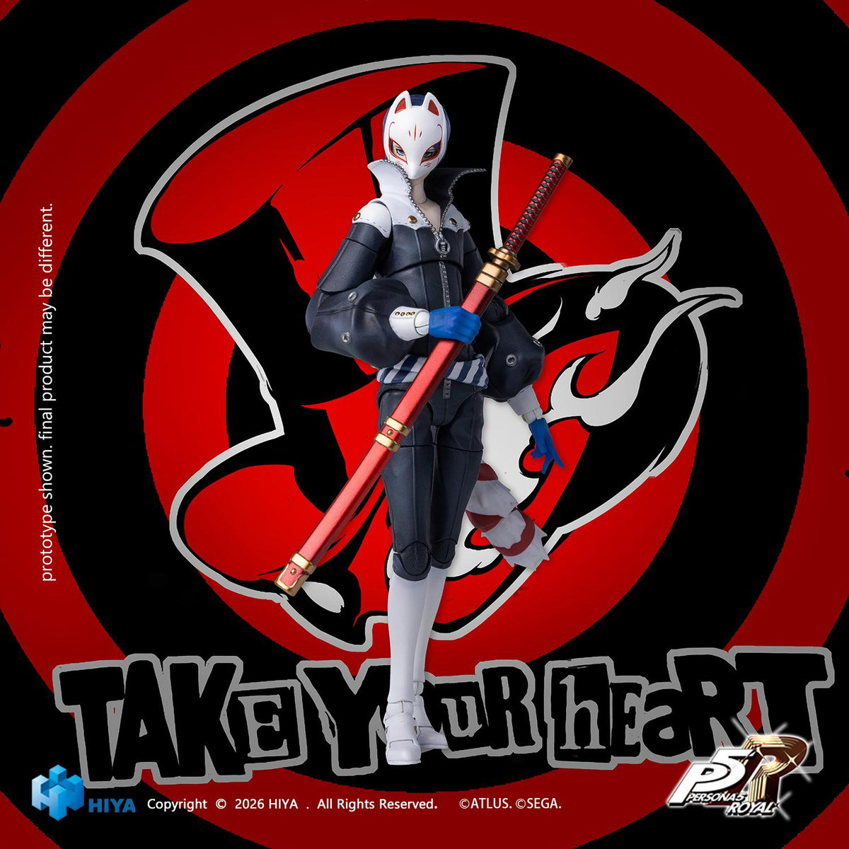 HIYA Exquisite Basic Series Persona 5 Royal Fox 1/12 Action Figure