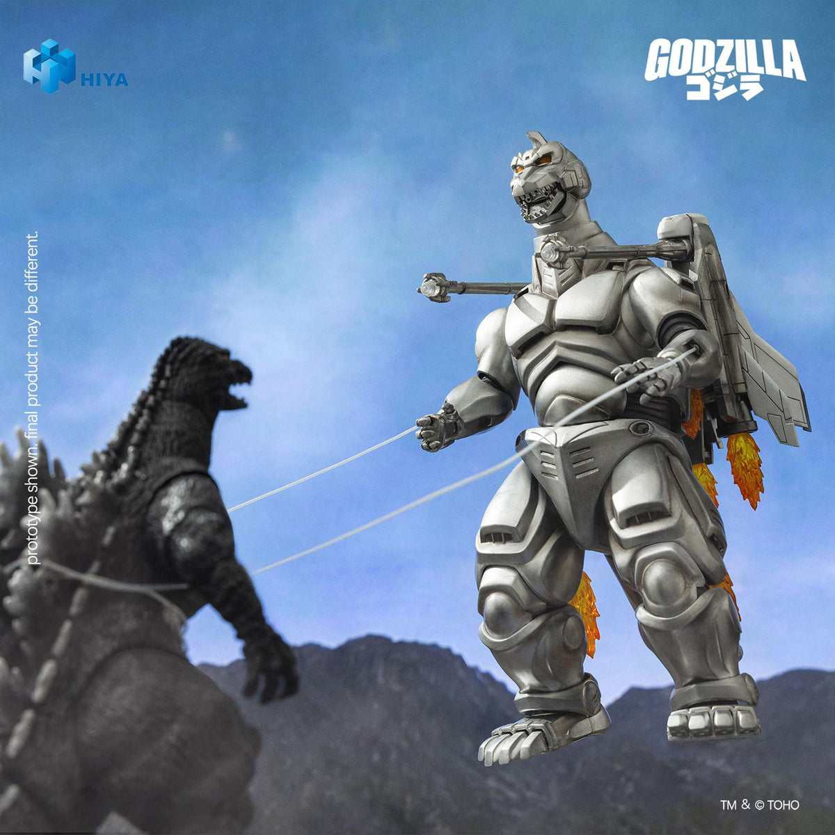 HIYA Exquisite Basic Series Godzilla vs. Mechagodzilla 1993 Super Mechagodzilla Action Figure
