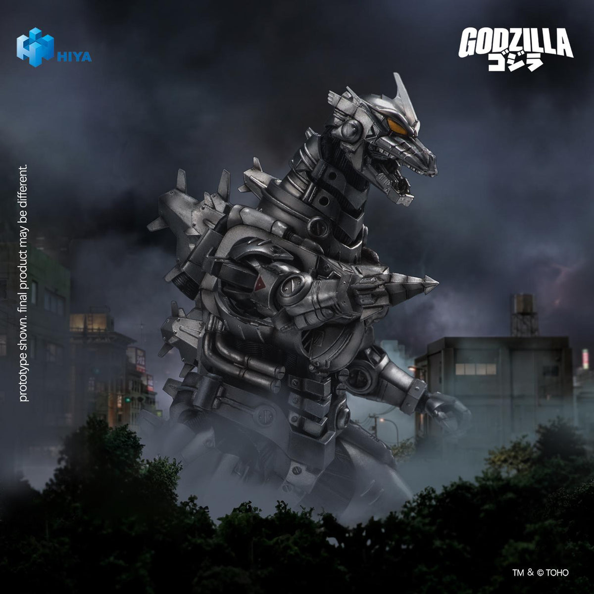 HIYA Exquisite Basic Series Godzilla Tokyo S.O.S. 2003 Mechagodzilla Heavy Arms / High Mobility Version Action Figure