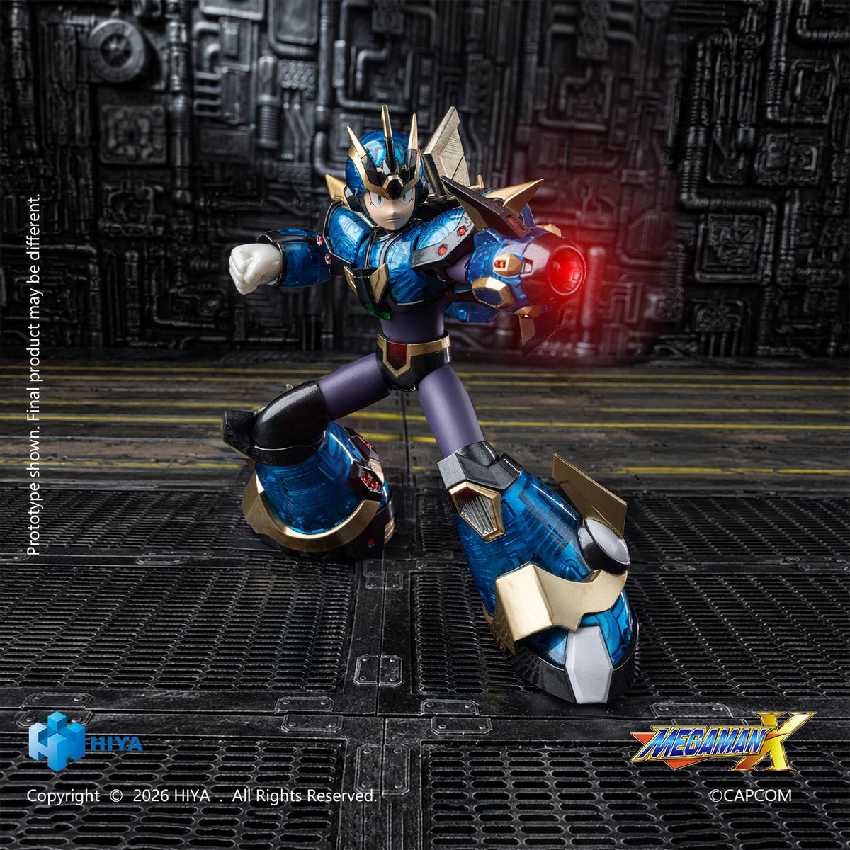 HIYA Exquisite Basic Series Mega Man X series X Ultimate Armor Version Action Figure