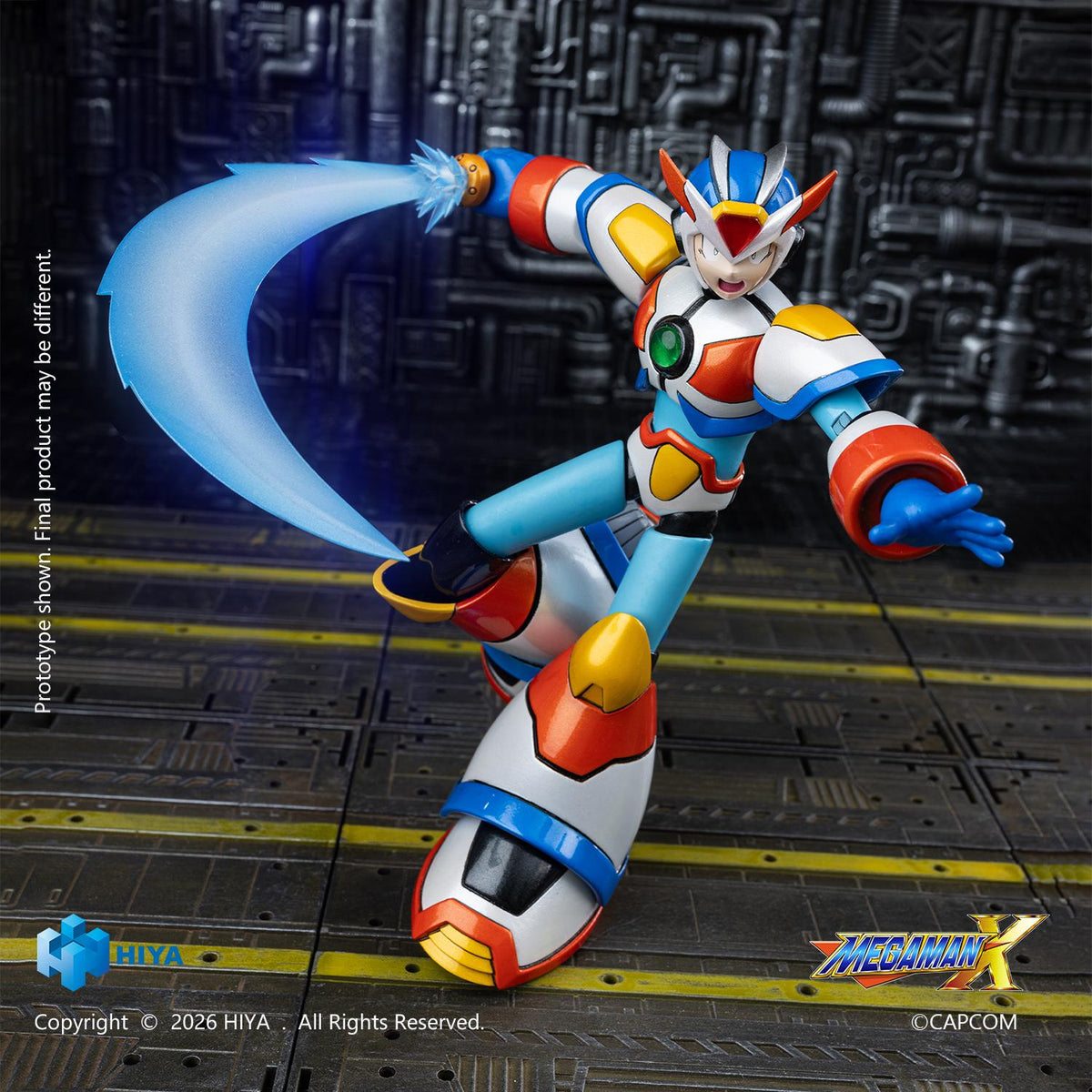 HIYA Exquisite Basic Series Mega Man X series X Max Armor Action Figure