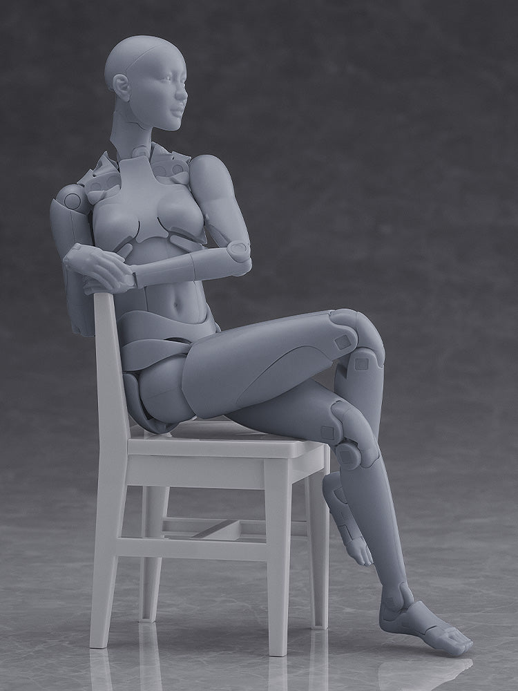 Nishimura Style Drawing Doll Olive Gray
