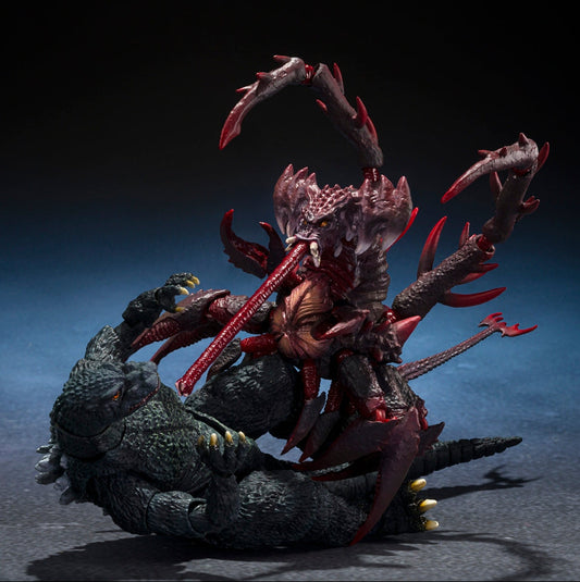 S.H.MonsterArts Godzilla Jr. & Destoroyah Evolution Set