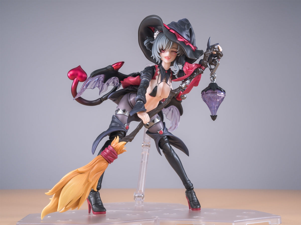 The Apprentice Witch Hoshikawa Neco (Black) 1/12 Action Figure