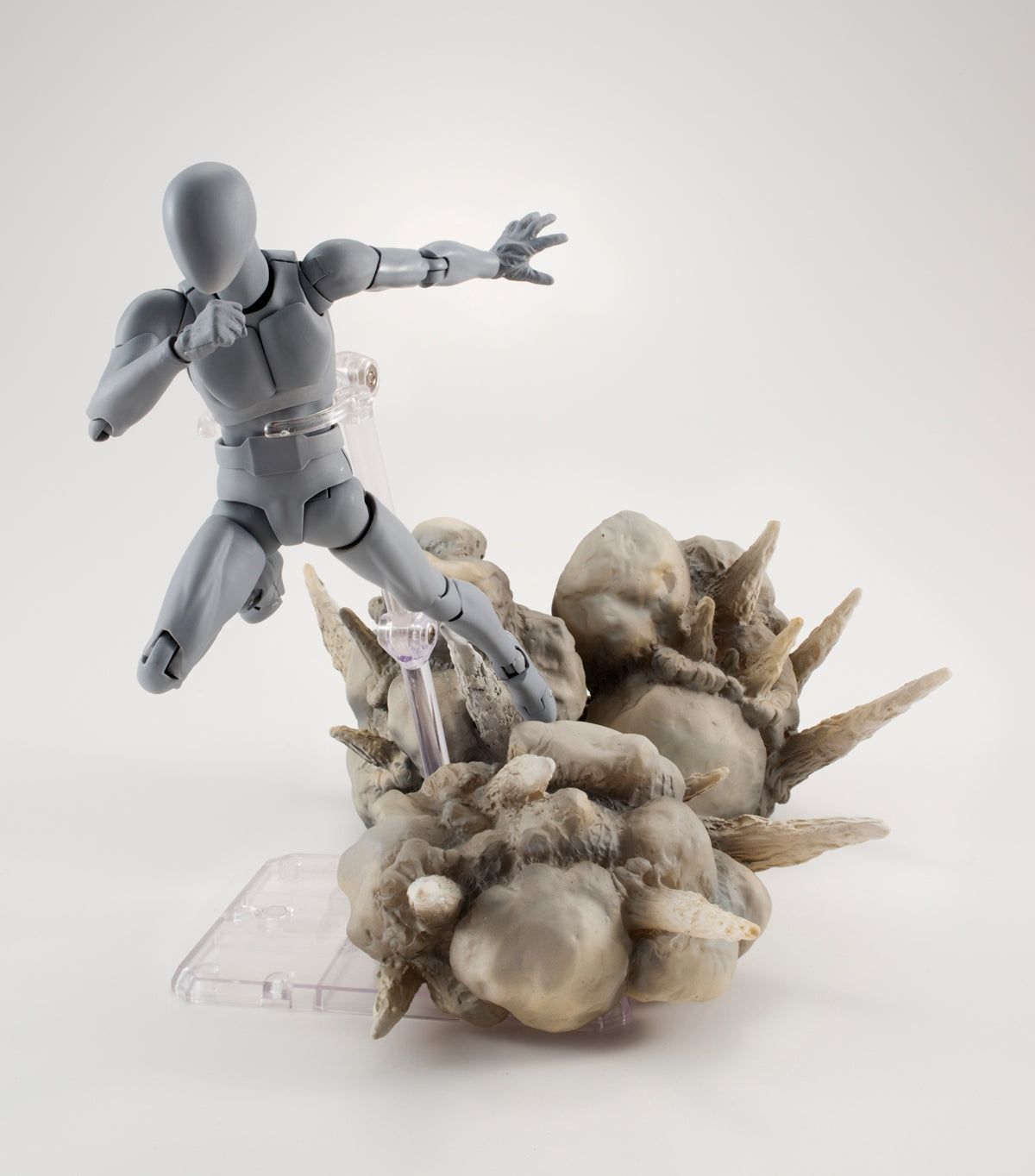 Tamashii Effect Explosion Gray Ver. for S.H.Figuarts