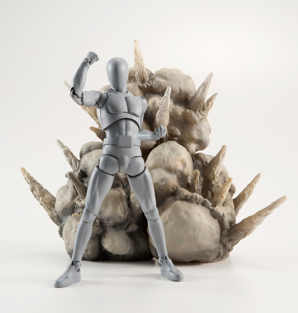 Tamashii Effect Explosion Gray Ver. for S.H.Figuarts