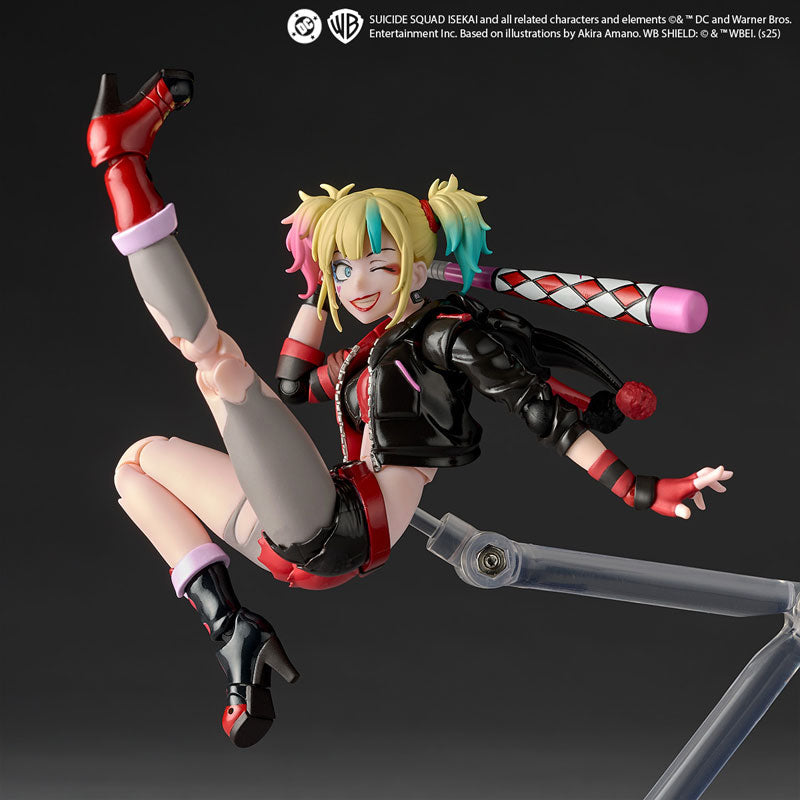 Revoltech Amazing Yamaguchi Harley Quinn Suicide Squad Isekai Ver.