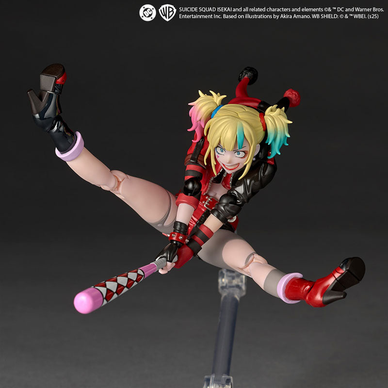 Revoltech Amazing Yamaguchi Harley Quinn Suicide Squad Isekai Ver.