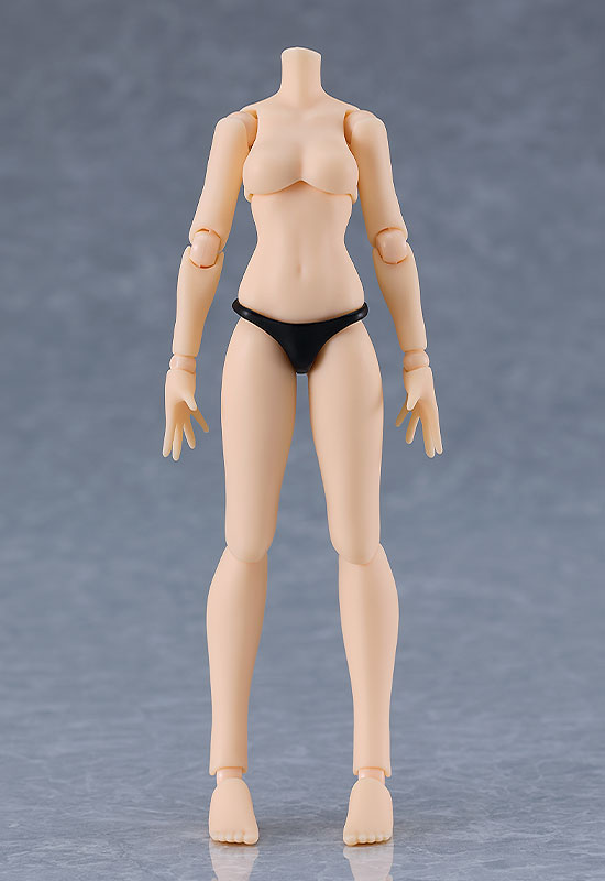 figma Female Body (Mika) with Mini Skirt Chinese Dress Outfit (Black)
