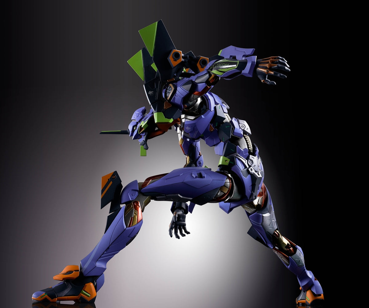 Metal Build Evangelion Test Type-01 30th with the spear of Gaius