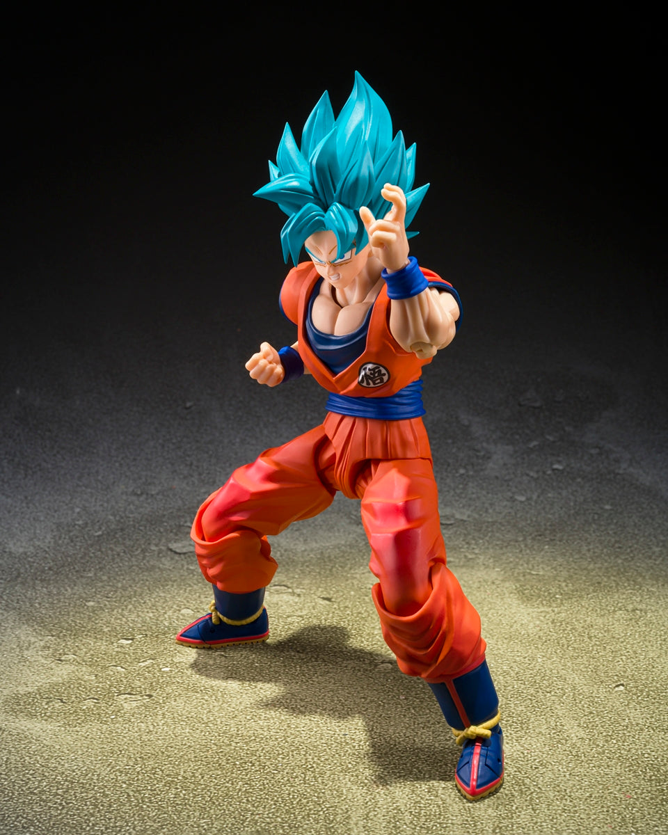 S.H.Figuarts Super Saiyan God Super Saiyan Son Goku (Blue Power Transcending Limits)