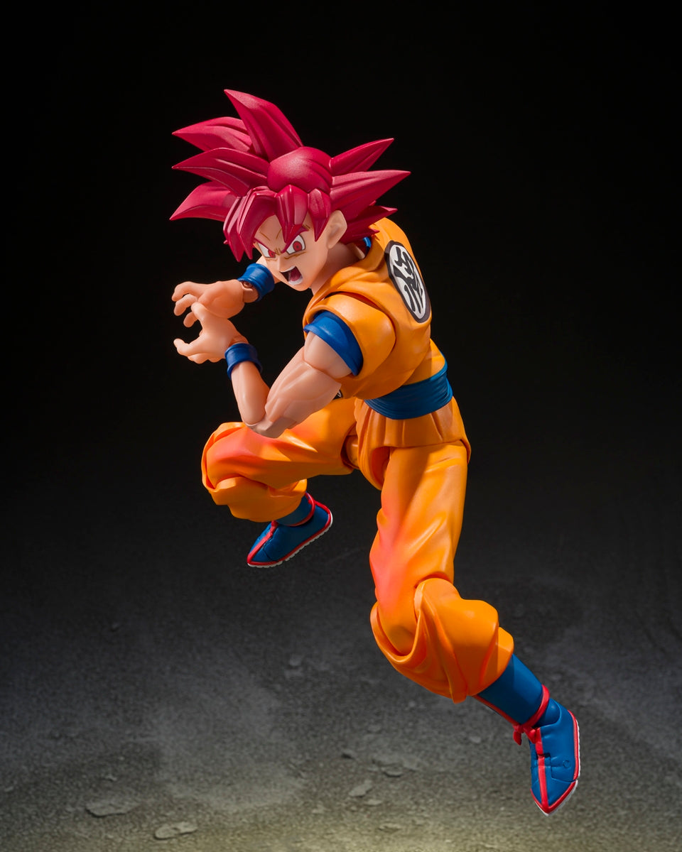 S.H.Figuarts Super Saiyan God Son Goku (God Aura)