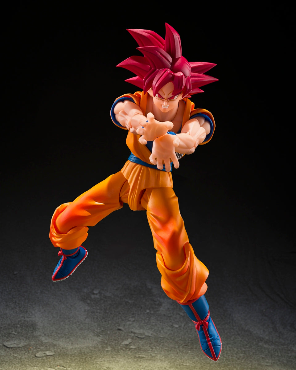 S.H.Figuarts Super Saiyan God Son Goku (God Aura)