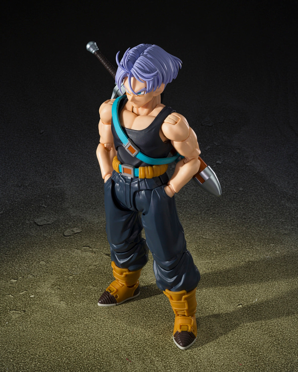 S.H.Figuarts Trunks (Z-Fighters) Limited Edition with Z-Fighters Group Base Ver. B