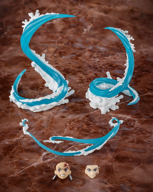 S.H.Figuarts Tanjiro Kamado and Giyu Tomioka Water Breathing Effect Set