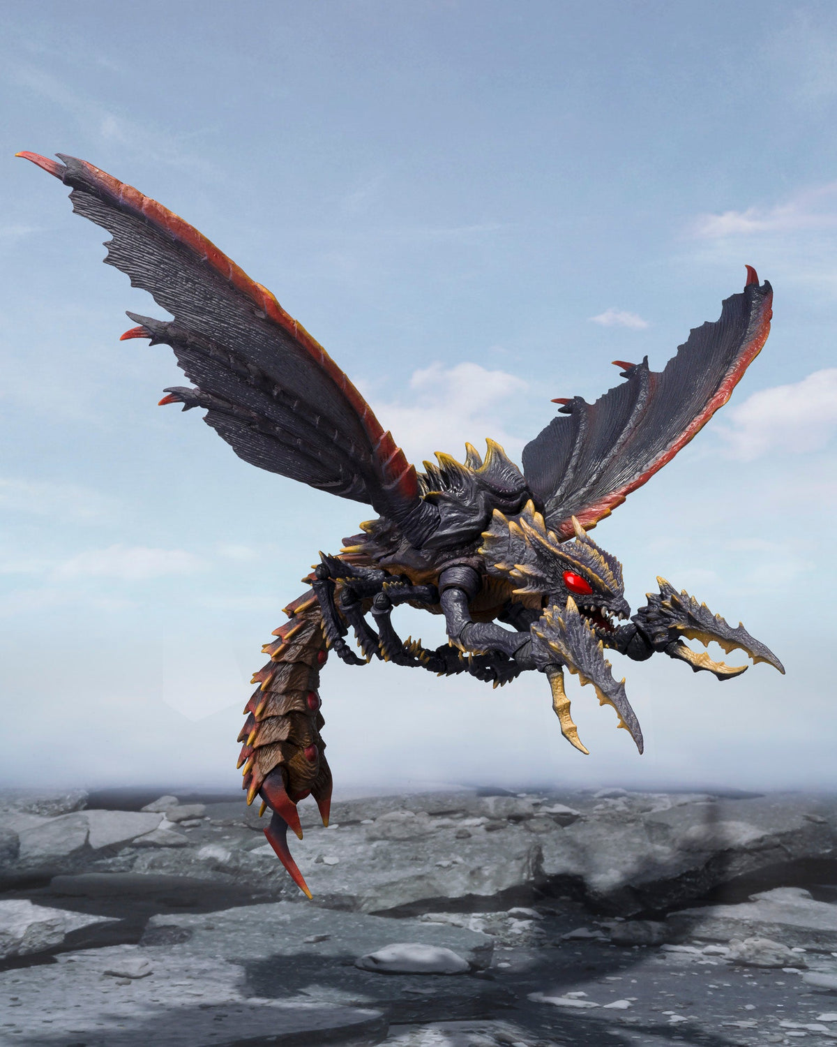 S.H.MonsterArts Megaguirus Evolution Set