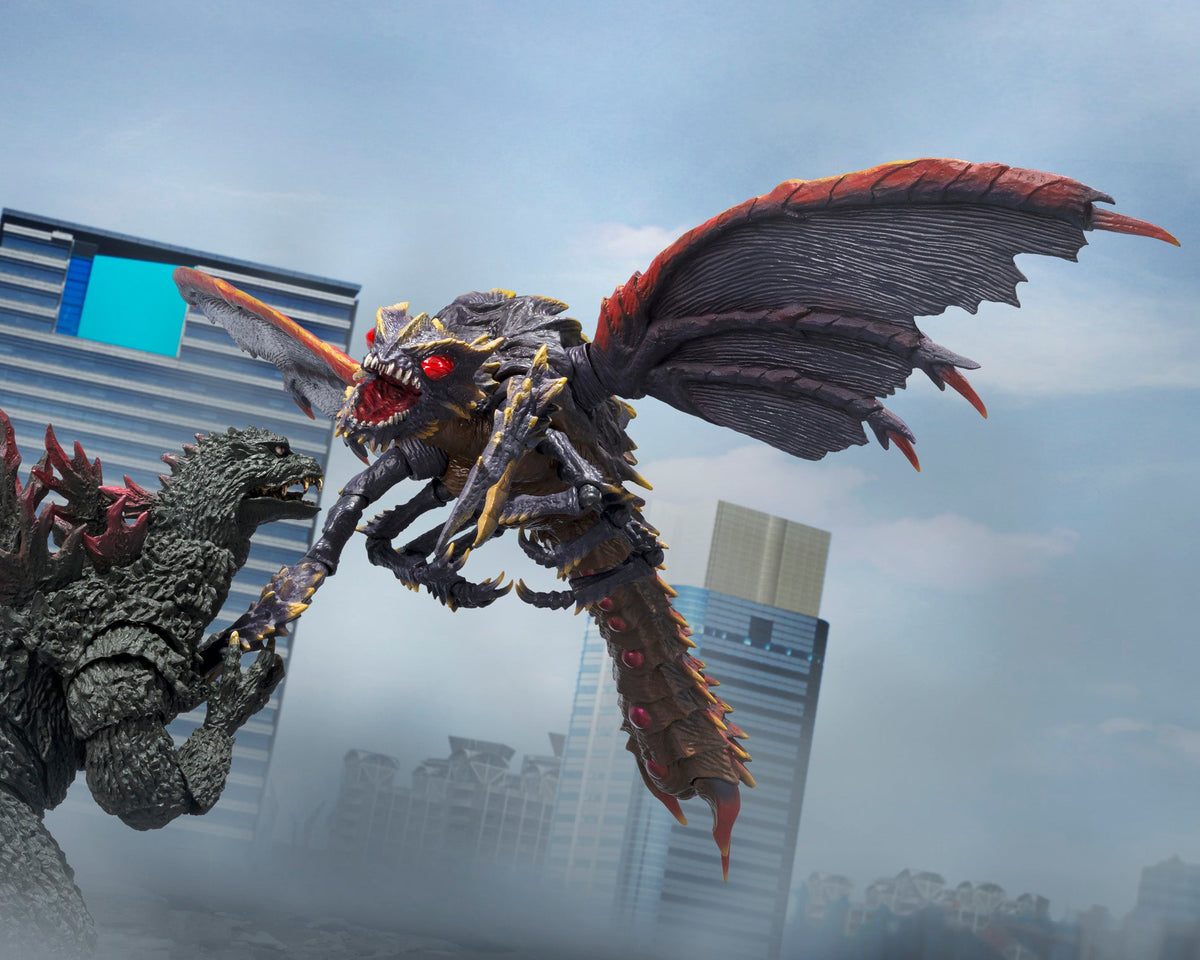 S.H.MonsterArts Megaguirus Evolution Set
