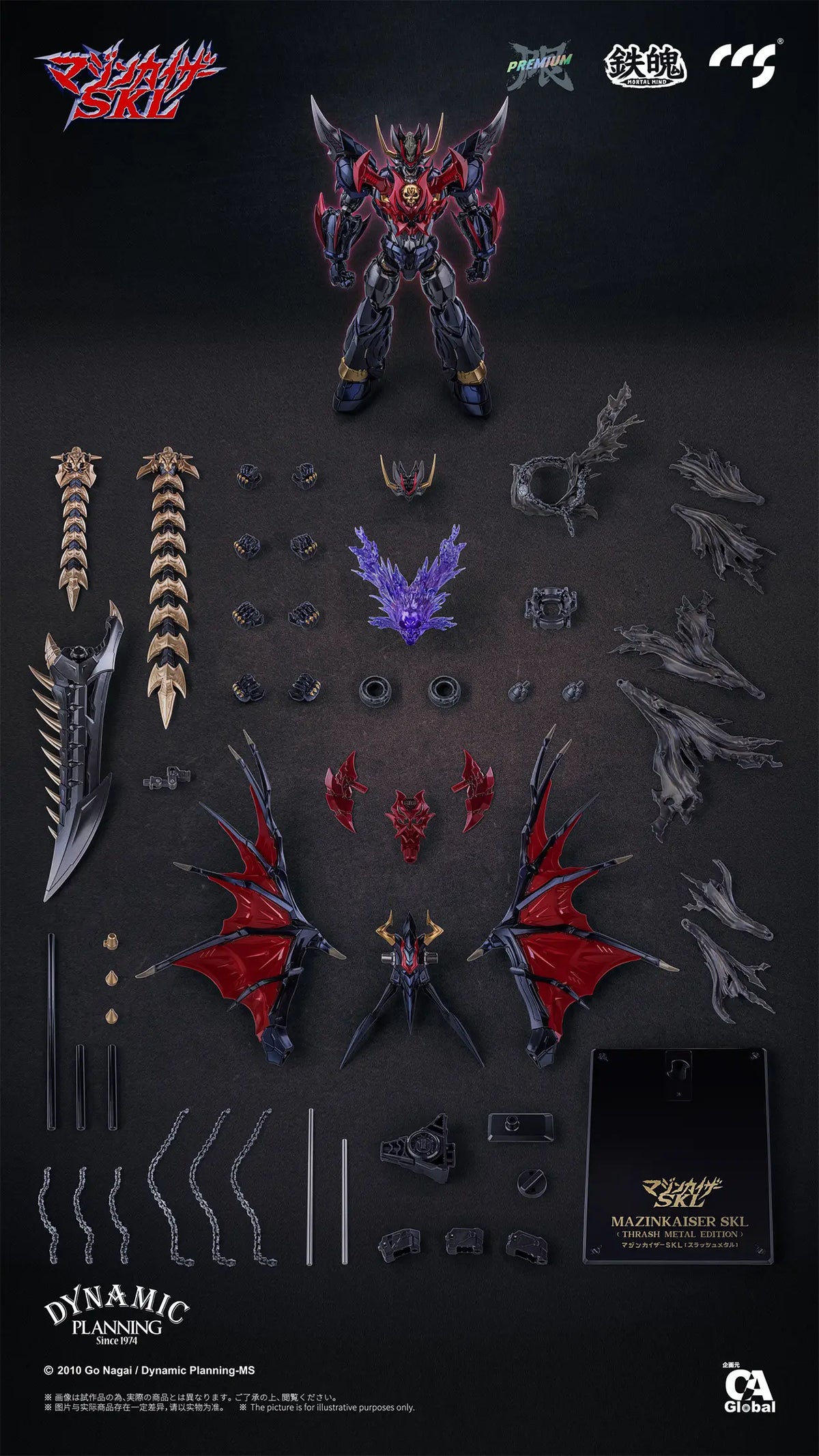 Mortal Mind Series Mazinkaizer SKL (Thrash Metal Edition) Alloy Action Figure