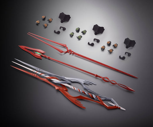 Metal Build 3 Spears Set For Evangelion 30Th With The Spear Another Color