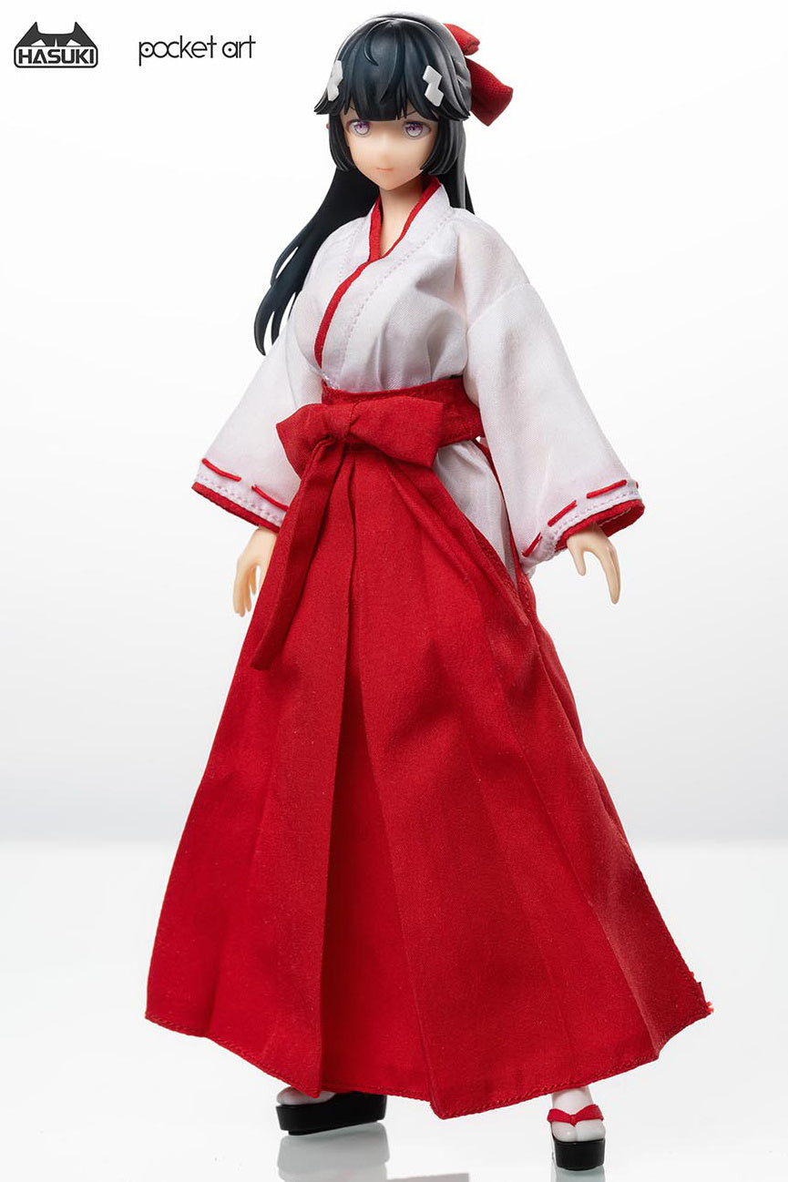 Pocket Art Series PA005 Exorcism Shrine Maiden Tsubaki 1/12 Action Figure