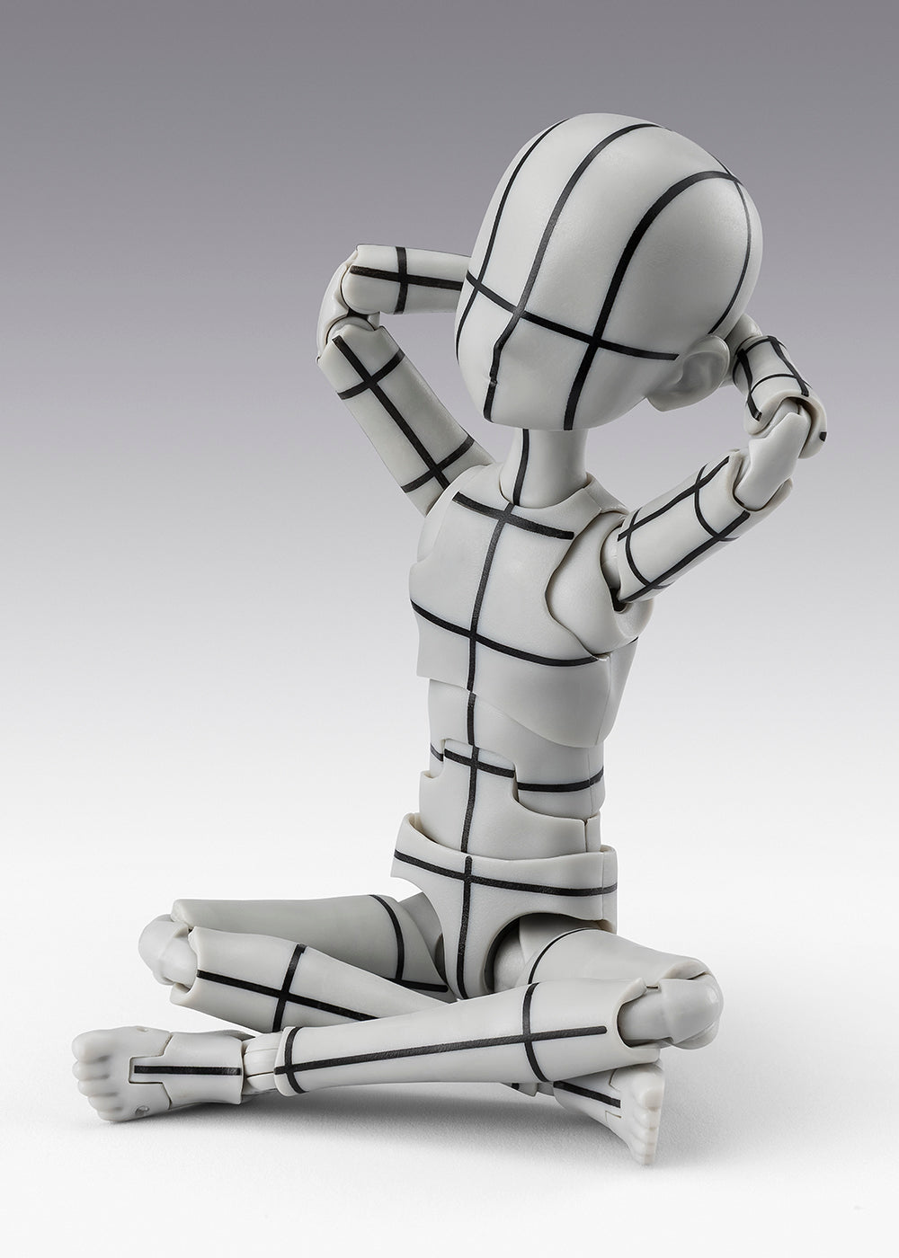 S.H.Figuarts Body-Kun -Ken Sugimori- Edition -Wireframe- (Gray Color Ver.)