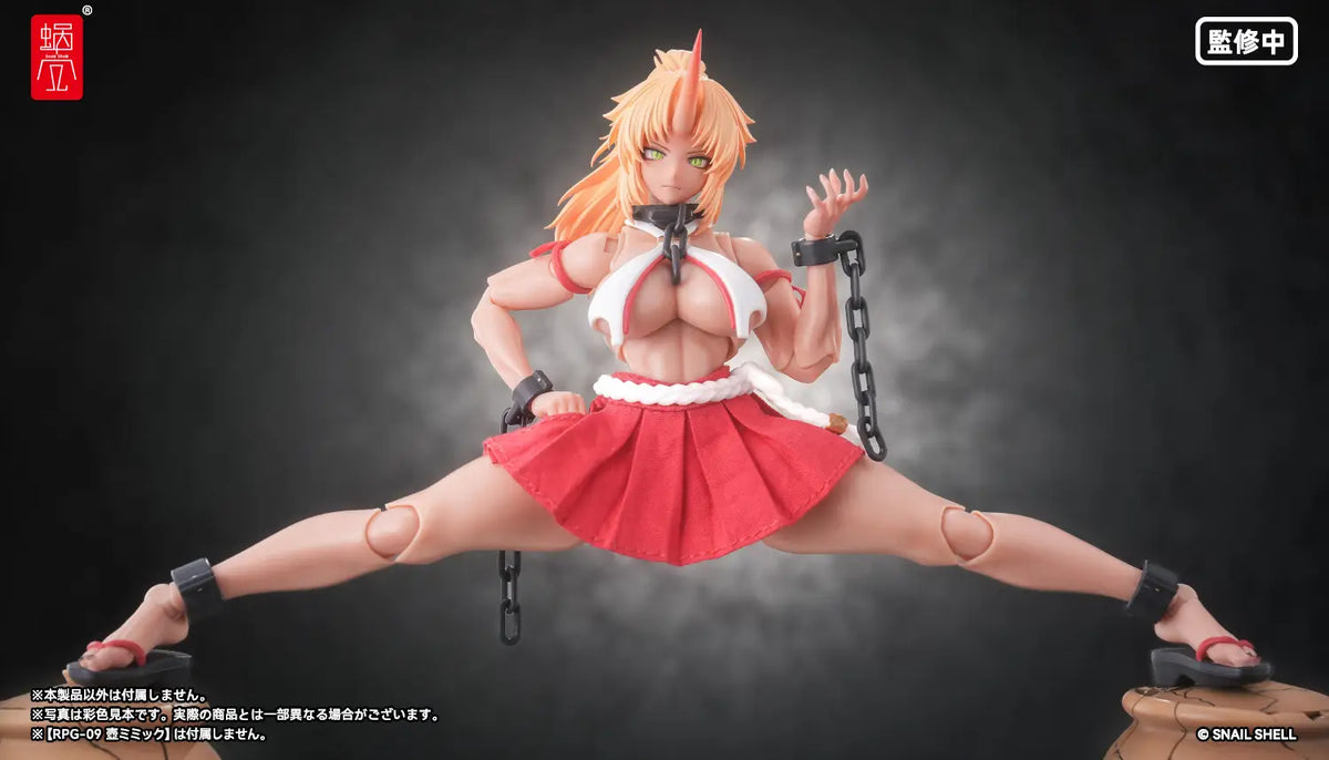 RPGEX-08 Oni Miko Second Daughter Momiji 1/12 Action Figure