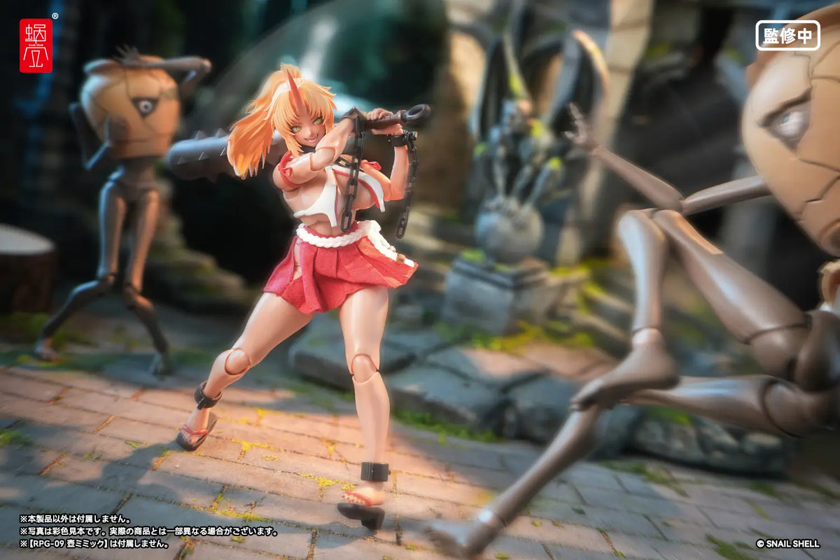RPGEX-08 Oni Miko Second Daughter Momiji 1/12 Action Figure