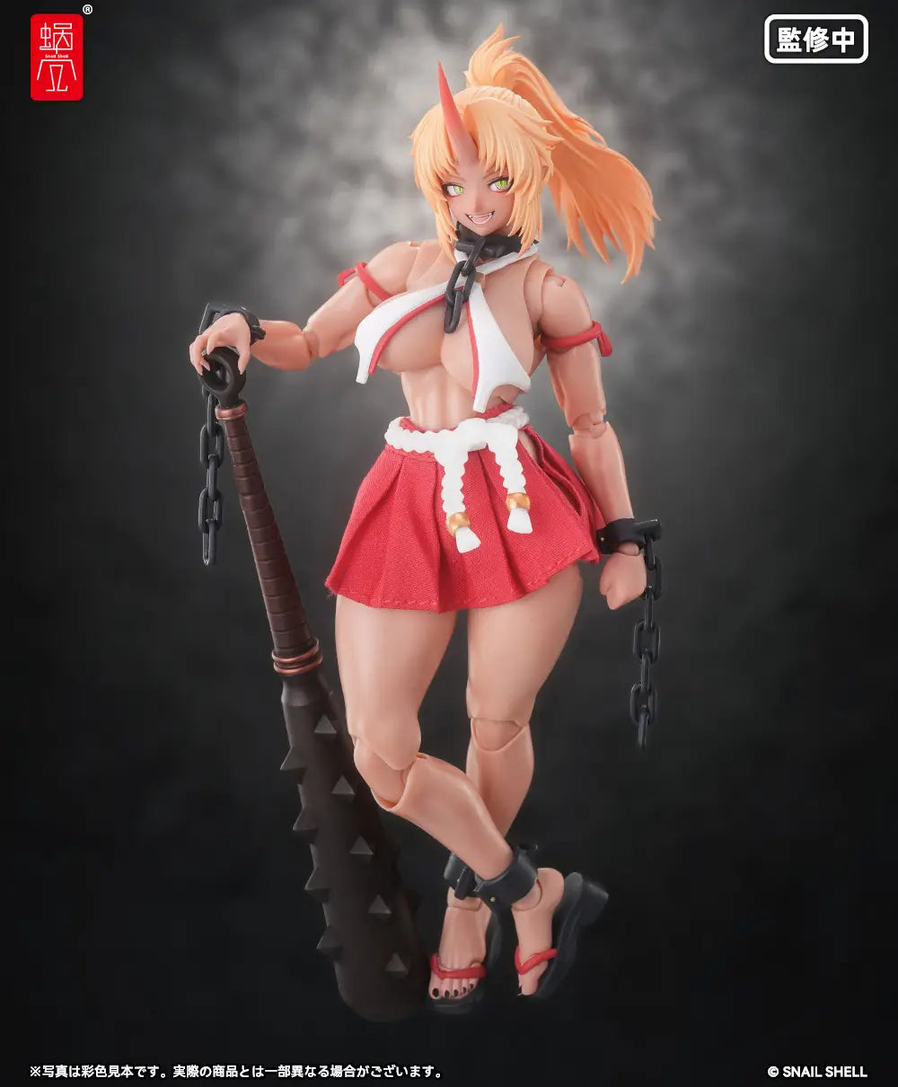RPGEX-08 Oni Miko Second Daughter Momiji 1/12 Action Figure