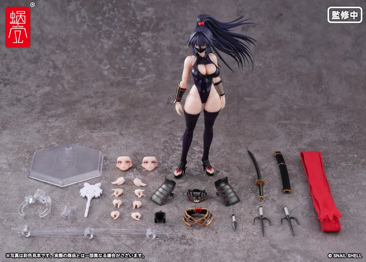 RPGEX-10 Female Ninja Reppu 1/12 Action Figure