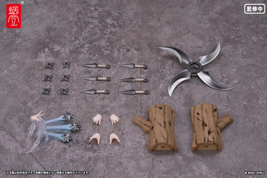 Optional Part Set for RPGEX-10 Female Ninja Reppu 1/12 Action Figure